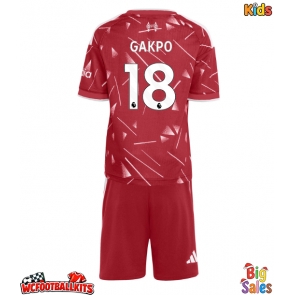 Liverpool Cody Gakpo #18 Replica Home Stadium Kit for Kids 2026-27 Short Sleeve (+ pants)